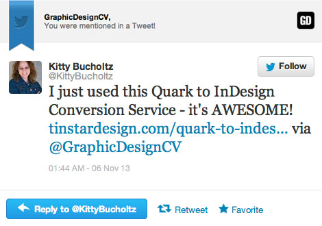 Quark to InDesign Conversion Service